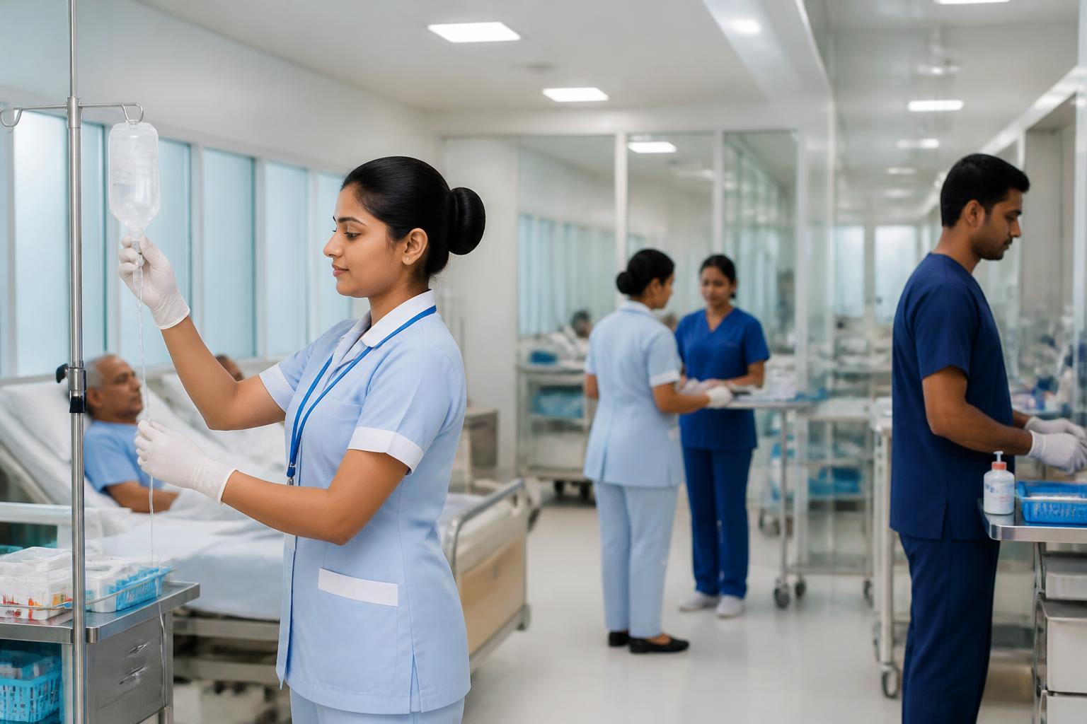 ඕමාන් සහ බහරේන් රාජ්‍යයන්හි සෞඛ්‍ය සහ රෝහල් සහායක සේවා සඳහා ලාංකික රටවිරුවන් බඳවා ගැනීම්