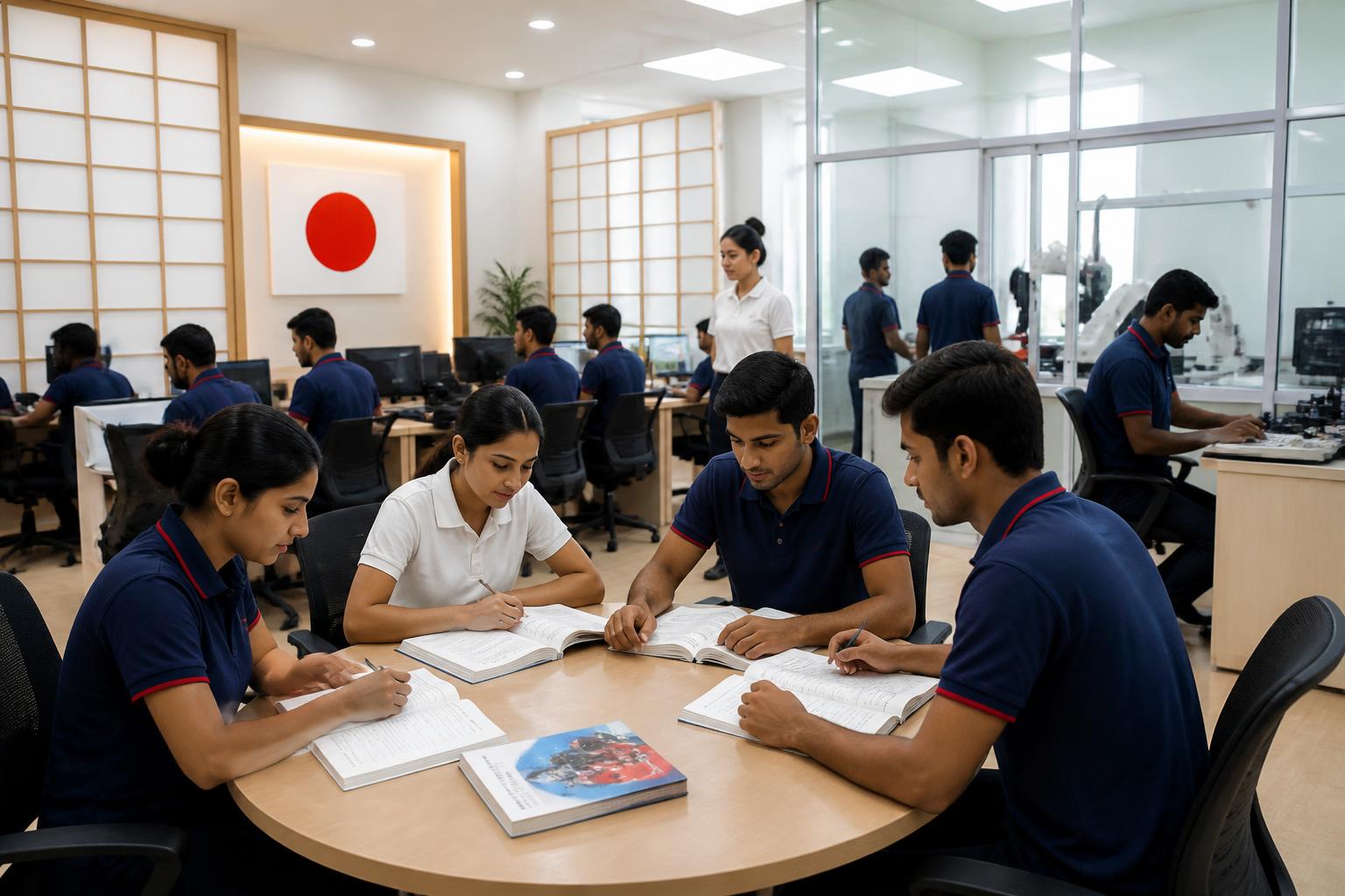 ජපන් රැකියා අපේක්ෂිත රටවිරුවන්ගේ භාෂා සහ වෘත්තීය නිපුණතා නැංවීමට කාර්යාංශයෙන් නව මධ්‍යස්ථානයක්