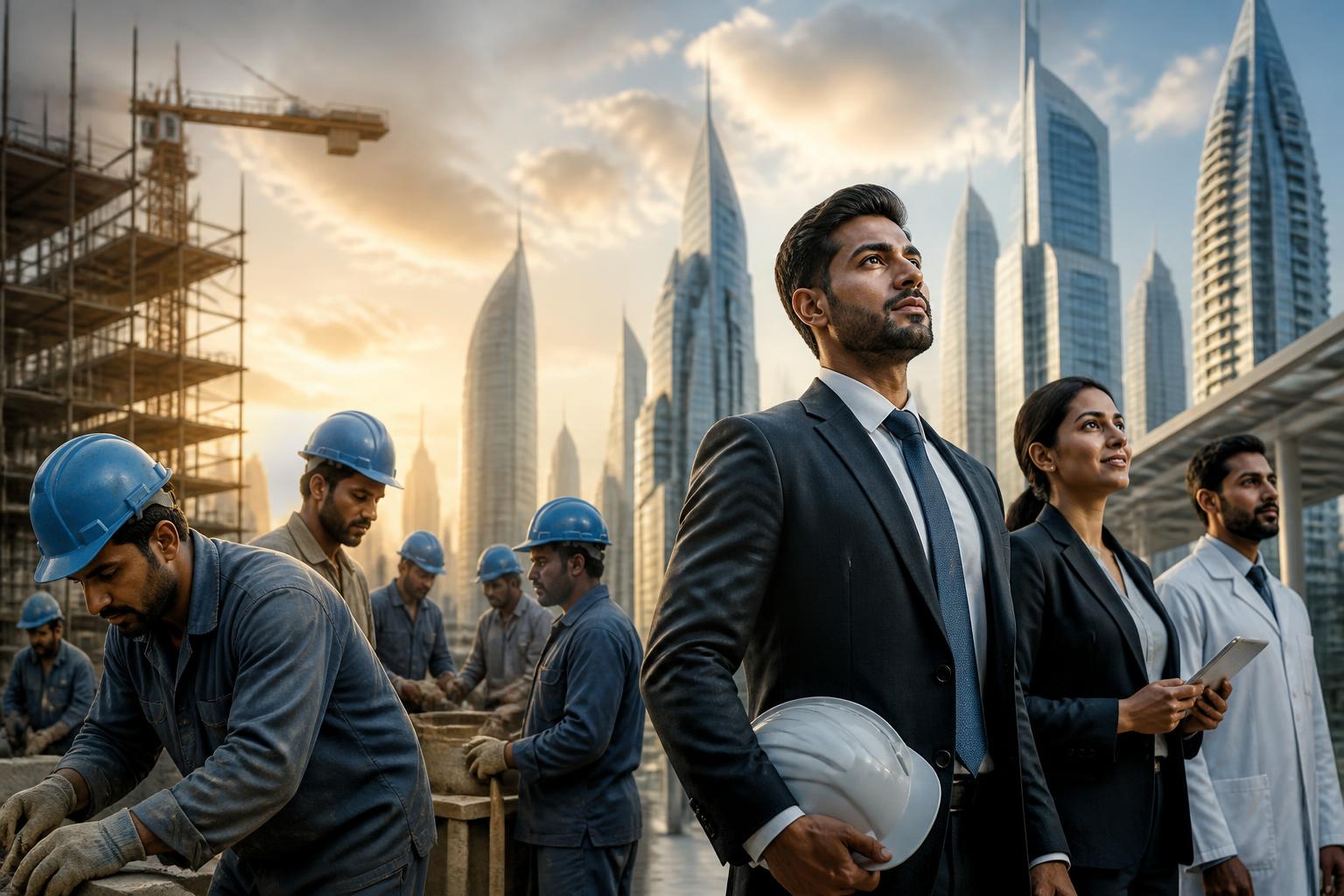මැදපෙරදිග රැකියා වෙළඳපොළේ විප්ලවීය වෙනසක්: සාමාන්‍ය ශ්‍රමිකත්වයෙන් ඔබ්බට පුහුණු රටවිරුවන්ට ඉහළ තැනක්