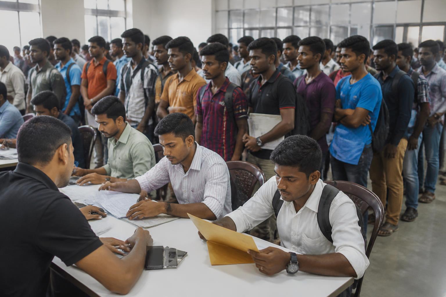 කොරියානු ඉහළ වැටුප් සහිත කාර්මික රැකියා සඳහා ලාංකික තරුණ රටවිරුවන්ගේ දැඩි උනන්දුවක්