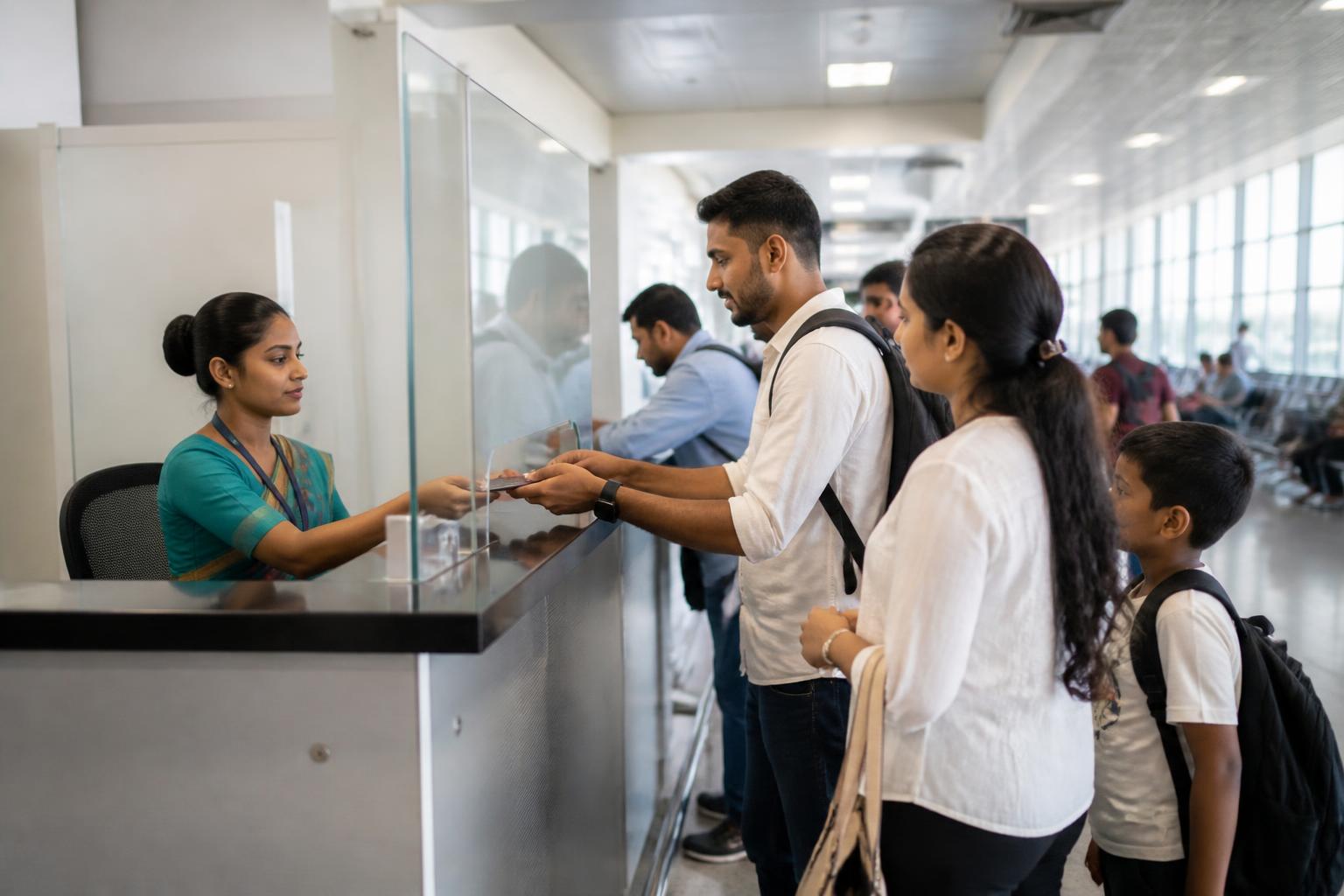 නීත්‍යානුකූලව විදේශගත වන රටවිරුවන් වෙනුවෙන් ගුවන් තොටුපළේ විශේෂ සහන සේවා කවුළුවක්